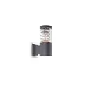 Outdoor wall luminaire TRONCO AP1, E27, anthracite