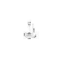 Ideal Lux Pendel AUDI-80 SP5, 5-flammer, G9, 40W, chrom