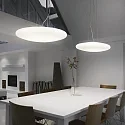 Ideal Lux Pendel SMARTIES BIANCO SP5 D60, 5-flammer, E27, Ø 60cm, hvid