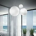 Pendel MAPA BIANCO SP1 D50, E27, Ø 50cm, hvid
