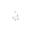 Pendel MAPA BIANCO SP1 D40, E27, Ø 40cm, hvid