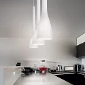 Ideal Lux Pendant luminaire FLUT SP1 SMALL, E14, white