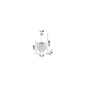 Ideal Lux Pendel EVASIONE SP10, 10-flammer, G9, 40W, chrom