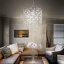 Ideal Lux Pendel EVASIONE SP8, 8-flammer, G9, 40W, chrom
