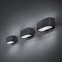 Wall luminaire ANDROMEDA AP1, E27, anthracite