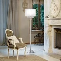 Ideal Lux Standerlampe OPERA PT1, E27, hvid