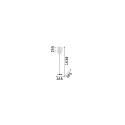 Ideal Lux Standerlampe OPERA PT1, E27, hvid