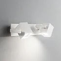Ideal Lux Væg- og Loftlampe MOUSE 2-flammer, svingbar, drejelig GU10 IP20, hvid