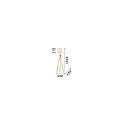 Standerlampe YORK PT1, E27, hvid