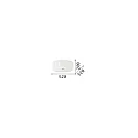 Ideal Lux Loftlampe OVALINO PL8, 8-flammer, E27, hvid