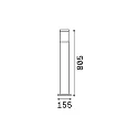 Ideal Lux Outdoor luminaire TRONCO PT1 BIG Floor lamp, E27, white