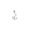 Pendel OIL-1 SP1, E27, beton
