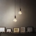Ideal Lux Pendel EDISON SP1, E27, 60W, sort