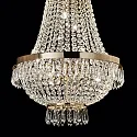 Ideal Lux Chandelier CAESAR SP6, 6 flames, G9, 40W, gold