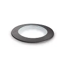 LED Floor recessed luminaire CECI ROUND FI1 BIG, GX53, 10W, black