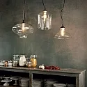 Ideal Lux Pendel BISTRO\' SP1 ROUND, E27, gennemsigtig