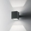 Ideal Lux Udendørs Væglampe SNIF AP1 SQUARE, G9, 40W, antracit