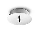 Loftroset til Pendellamper, 1 gange, rund, chrom