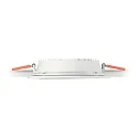 Ideal Lux Overfladearmatur GROOVE SQUARE 11.8CM lille, firkantet IP20, hvid 