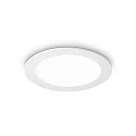 Overfladearmatur GROOVE ROUND Ø 22.7CM flad, rund, on/off IP20, hvid 