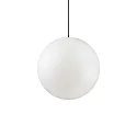 Udendørs pendel SOLE Ø 40CM balleformet E27 IP44, opal hvid dæmpbar