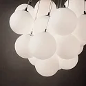 Ideal Lux Pendel MAPA PLUS 2-flammer E14 IP20, stål, hvid