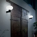 Ideal Lux Udendørs wall luminaire CLIO uden skærm E27 IP44, sort
