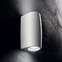 Outdoor wall luminaire KEOPE AP2, Up/Down, IP55, incl. 2x GU10 3.5W 4000K, resin / acrylic