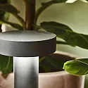 Ideal Lux Outdoor floor luminaire TESLA BIG, IP44, height 80cm, 4x G9 max. 15W, anthracite