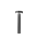 Udendørs stativlampe TESLA SMALL G9 IP44, antracit, pulverlakeret