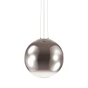 Pendel MAPA D50 E27 IP20, chrom, klar