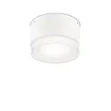 Udendørs wall luminaire URANO SMALL GX53 IP44, satin, hvid mat