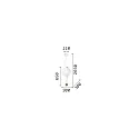 Ideal Lux Pendel DREAM BIG E27 IP20, hamp, hvid