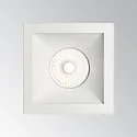 Ideal Lux Recessed LED luminaire GAME SQUARE, IP20, 11W 3000K 850lm 36°, white / white reflector