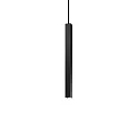LED pendant luminaire ULTRATHIN SQUARE, lenght 40cm / 3 x 3cm, 11.5W 3000K 1000lm, matt black