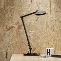 Bordlampe FUTURA med leddelt arm IP20, aluminium dæmpbar