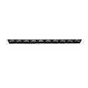 Indbygnings loftlampe LIKA FI TRIMLESS D27 10-flammer, skylle, on/off, UGR < 16 IP20, blank, sort 