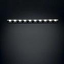 Ideal Lux Indbygnings loftlampe LIKA FI TRIMLESS D27 10-flammer, skylle, on/off, UGR < 16 IP20, blank, sort 