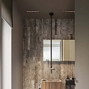 Ideal Lux Indbygnings loftlampe LIKA FI TRIMLESS D27 10-flammer, skylle, on/off, UGR < 16 IP20, blank, sort 