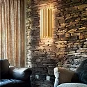 Ideal Lux Væglampe PAN E14 IP20, guld