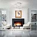 Loftlampe CARLTON 12-flammer E14 IP20