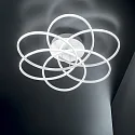 Ideal Lux Væg- og Loftlampe KAROL IP20, hvid