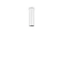 Ceiling luminaire LOOK, IP20, height 20cm / Ø 6cm, incl. GU10 7W 3000K, white