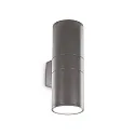 Udendørs wall luminaire GUN BIG up / down, 2-flammer E27 IP54, antracit 