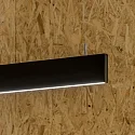 Ideal Lux Pendel LINUS IP20, sort dæmpbar