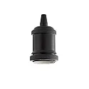 Sokkel E27 - GHIERA med adapter, sort mat
