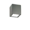 outdoor ceiling luminaire TECHO PL1 D15 SQUARE square GU10 IP54, anthracite