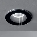 Ideal Lux Indbygnings loftlampe ROOM-65 rund IP65, sort
