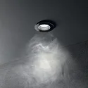 Ideal Lux Indbygnings loftlampe ROOM-65 rund IP65, sort
