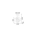 Ideal Lux pendant luminaire FRAME adjustable IP20, white